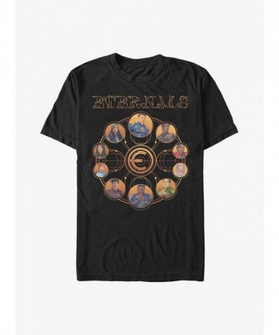 Marvel Eternals Circular Gold T-Shirt for Men