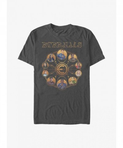 Marvel Eternals Circular Gold T-Shirt for Men