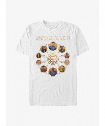 Marvel Eternals Circular Gold T-Shirt for Men