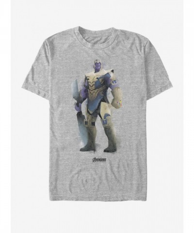 Marvel Thanos Avengers Endgame T-Shirt - Grey Men's