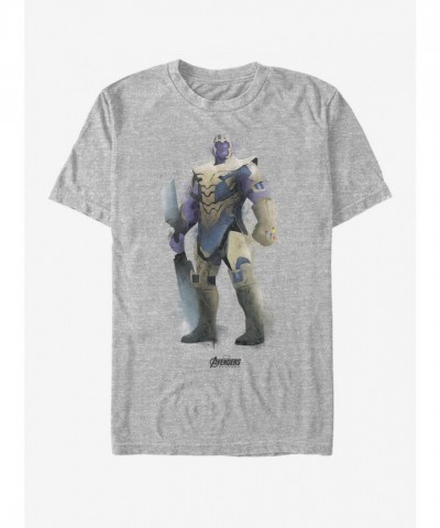 Marvel Thanos Avengers Endgame T-Shirt - Grey Men's