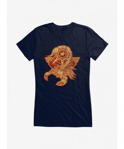 G.I. Joe Sandstorm Badge Junior Girls T-Shirt