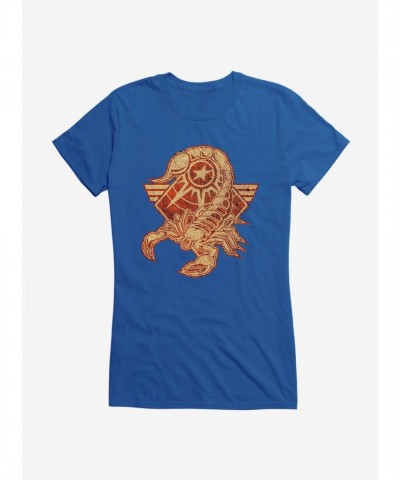 G.I. Joe Sandstorm Badge Junior Girls T-Shirt