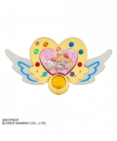 Pretty Guardian Sailor Moon x Sanrio Compact Mirror - Faux Gem Accents