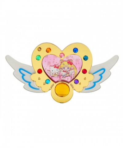 Pretty Guardian Sailor Moon x Sanrio Compact Mirror - Faux Gem Accents