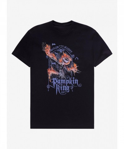 Jack the Pumpkin King Ruler of the Night Flames T-Shirt