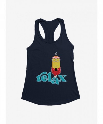 Minions Chill Lightweight Girls Tank Top