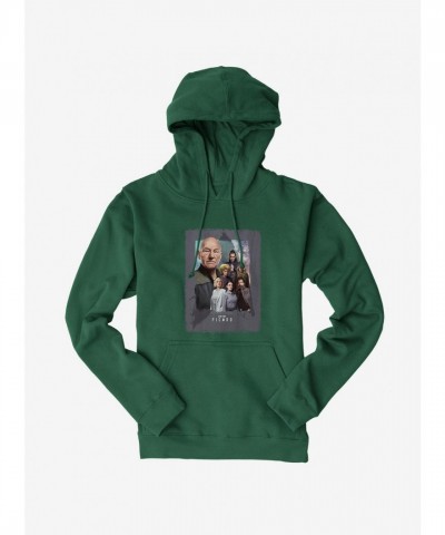 Star Trek Picard Ensemble Characters Men's Heavyweight Hoodie