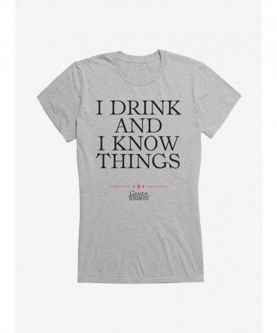 Game of Thrones Tyrion Quote Girls T-Shirt
