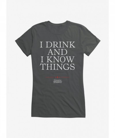 Game of Thrones Tyrion Quote Girls T-Shirt
