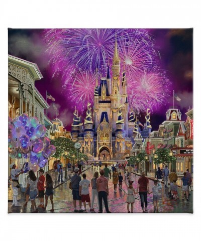 Walt Disney World 50th Anniversary Celebration Canvas Art by Thomas Kinkade Studios