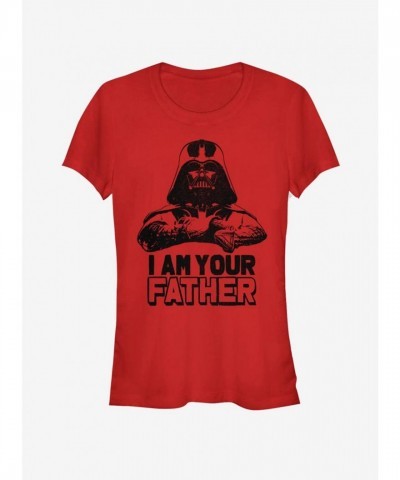 Star Wars Darth Vader Girls Red T-Shirt
