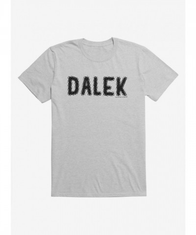 Doctor Who Fuzzy Script Dalek T-Shirt for Men