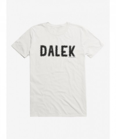 Doctor Who Fuzzy Script Dalek T-Shirt for Men