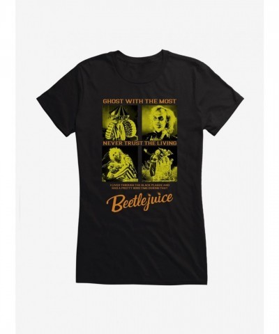 Beetlejuice Ghost Girls T-Shirt - Lightweight Cotton Junior Size