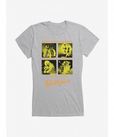 Beetlejuice Ghost Girls T-Shirt - Lightweight Cotton Junior Size