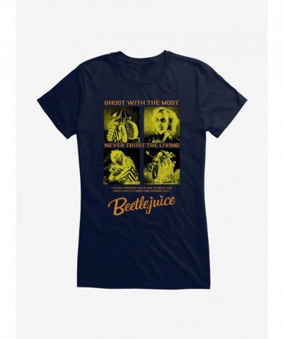 Beetlejuice Ghost Girls T-Shirt - Lightweight Cotton Junior Size