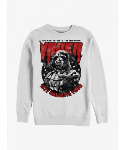 Star Wars Sith Lord Vader Galactic Expedition Sweatshirt - Men's White