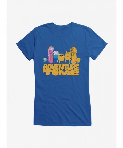 Adventure Time Acid Colorblock Junior Girls T-Shirt
