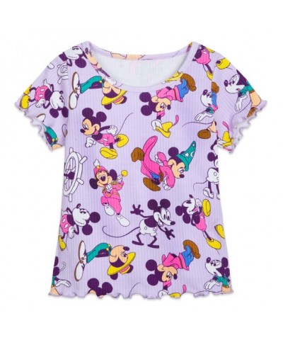 Mickey Mouse Vintage Fashion Tee for Girls