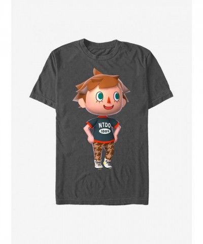 Nintendo Animal Crossing Grey Villager Shirt for Men
