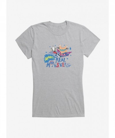 Aaahh!!! Real Monsters Girls Splash Tee