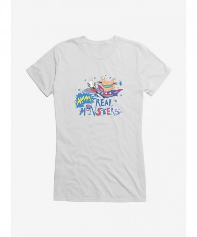 Aaahh!!! Real Monsters Girls Splash Tee