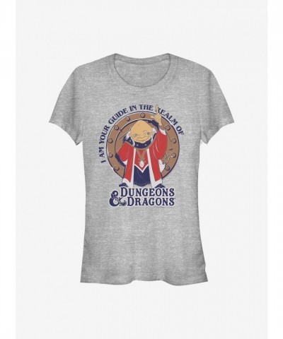 Dungeons & Dragons Grey Old Wizard Tee for Girls