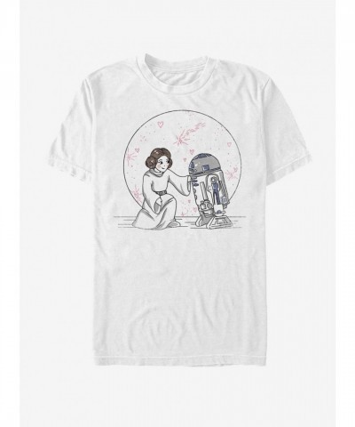 Star Wars Universe Friends White T-Shirt for Men