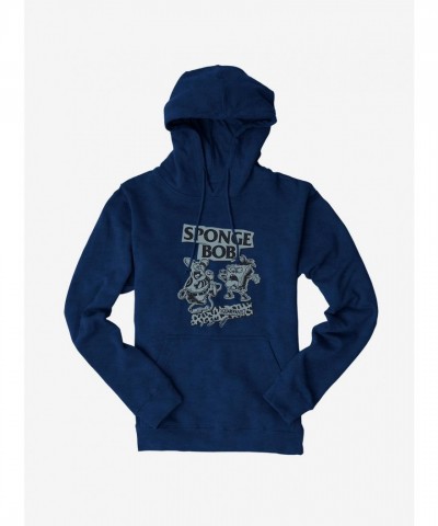 SpongeBob SquarePants Punk Rock Hoodie for Men
