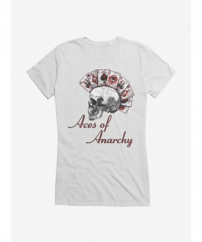 Alchemy England Girls Aces Of Anarchy Junior T-Shirt