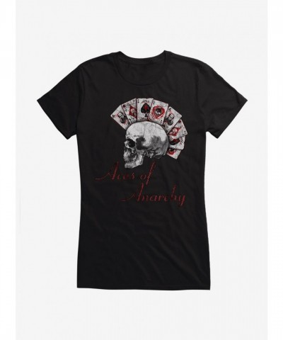 Alchemy England Girls Aces Of Anarchy Junior T-Shirt