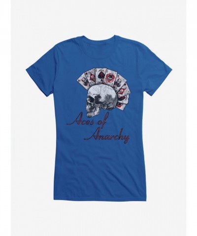 Alchemy England Girls Aces Of Anarchy Junior T-Shirt