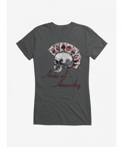 Alchemy England Girls Aces Of Anarchy Junior T-Shirt
