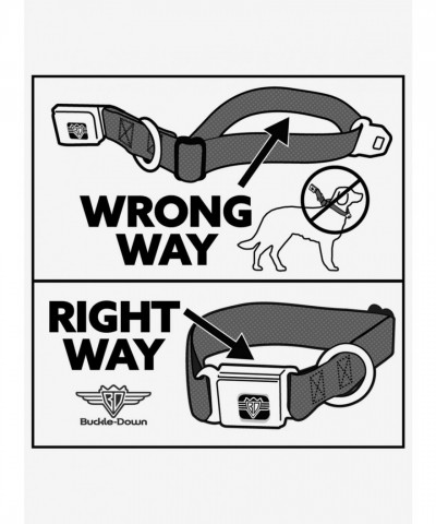 Star Wars Utility Belt Dog Collar with Authentic Seatbelt Buckle