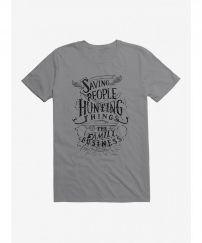 Supernatural Family Business Motto Lightweight T-Shirt for Men