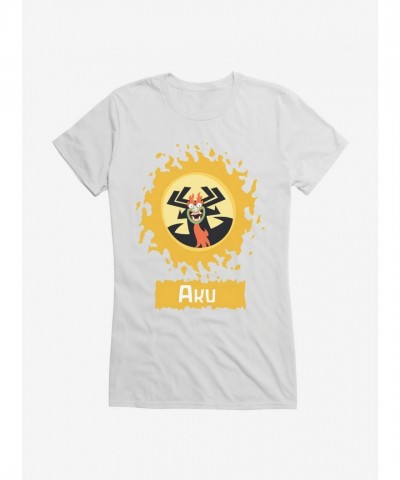Samurai Jack Master Of Darkness Aku Junior Girls T-Shirt