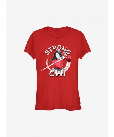 Disney Mulan Live Action Chi Power Red T-Shirt for Girls