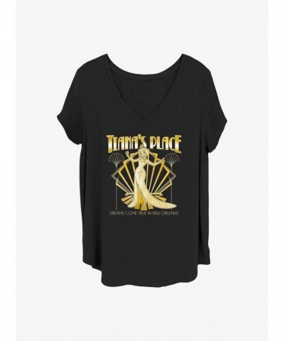 Disney Tiana's New Orleans Adventure Plus Size T-Shirt for Girls - Black