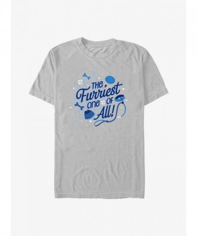 Disney Channel The Furriest One Unisex T-Shirt - Silver