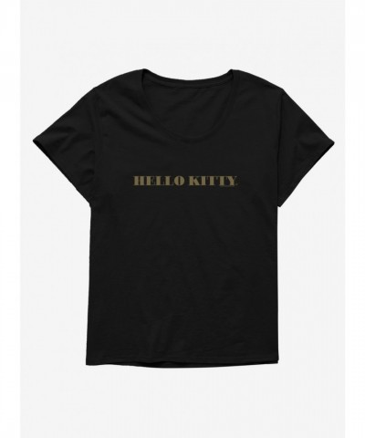 Hello Kitty Zodiac Logo Plus Size Girls T-Shirt