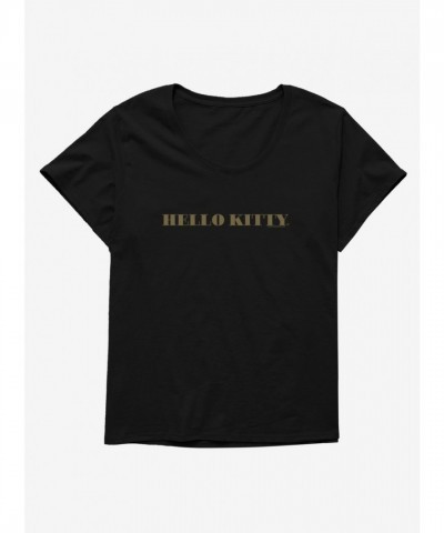 Hello Kitty Zodiac Logo Plus Size Girls T-Shirt
