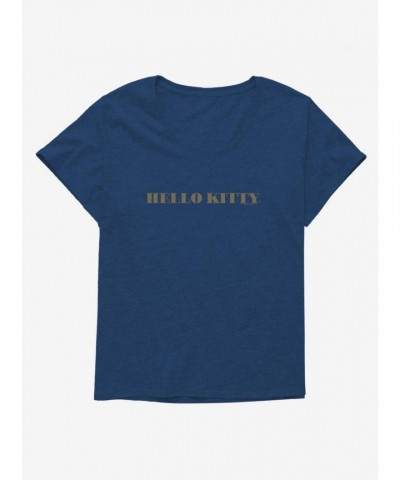 Hello Kitty Zodiac Logo Plus Size Girls T-Shirt