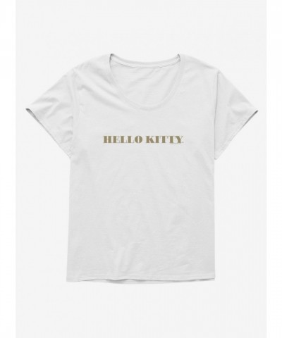 Hello Kitty Zodiac Logo Plus Size Girls T-Shirt