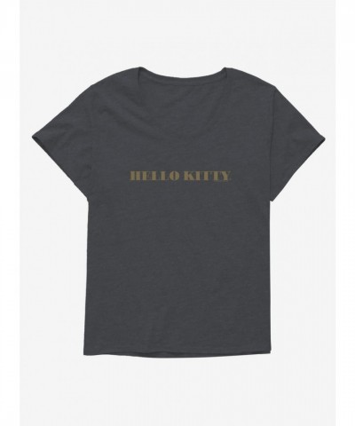 Hello Kitty Zodiac Logo Plus Size Girls T-Shirt
