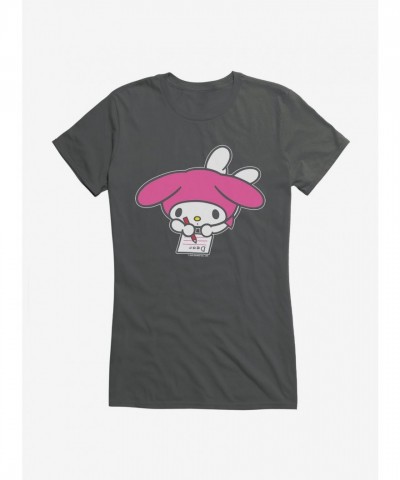 My Melody Inspired Lightweight Cotton Girls T-Shirt