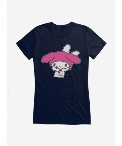 My Melody Inspired Lightweight Cotton Girls T-Shirt