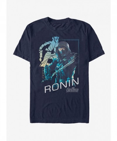Marvel's Avengers Endgame Ronin Hero Men's T-Shirt - Blue