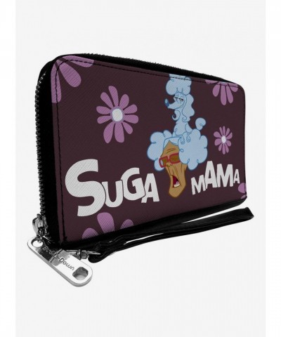 Disney Suga Mama and Puff Floral Zip-Around Wallet for Women