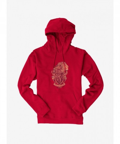 Harry Potter Unisex Gryffindor Crest Hoodie